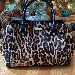 Kate Spade Genuine Calf Hair Bag, Leopard